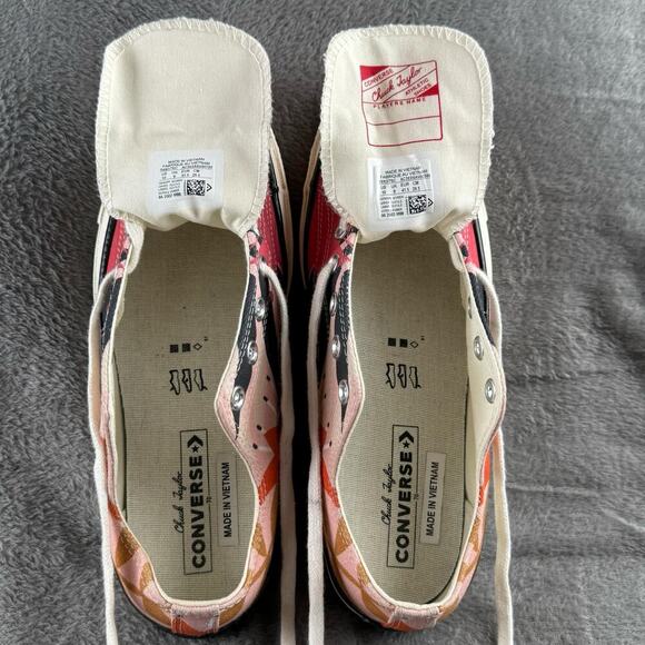 Converse Chuck 70 Womens US 10 UK‎ 8 Pink Floral Low Top Canvas Shoes Sneakers - Picture 7 of 13